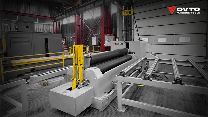 Трёхвалковые листогибочные машины: виды и применение в промышленности