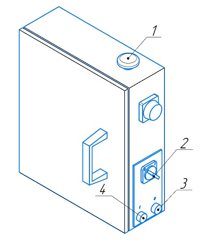 Рис.11 Электрошкаф управления PK-2322