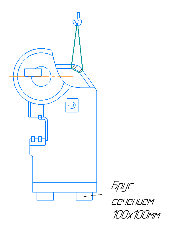Рис.6 Схема транспортировки