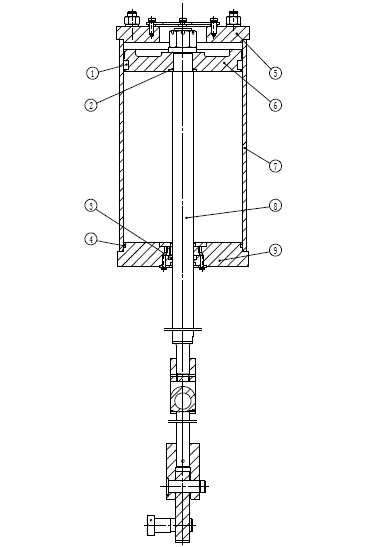 Рис. Балансировочный цилиндр пресса MC1